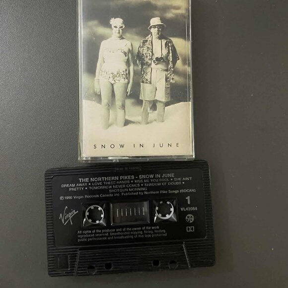 The Northern Pikes –Snow in June Cassette Tape VG+ C43 - Picture 1 of 2